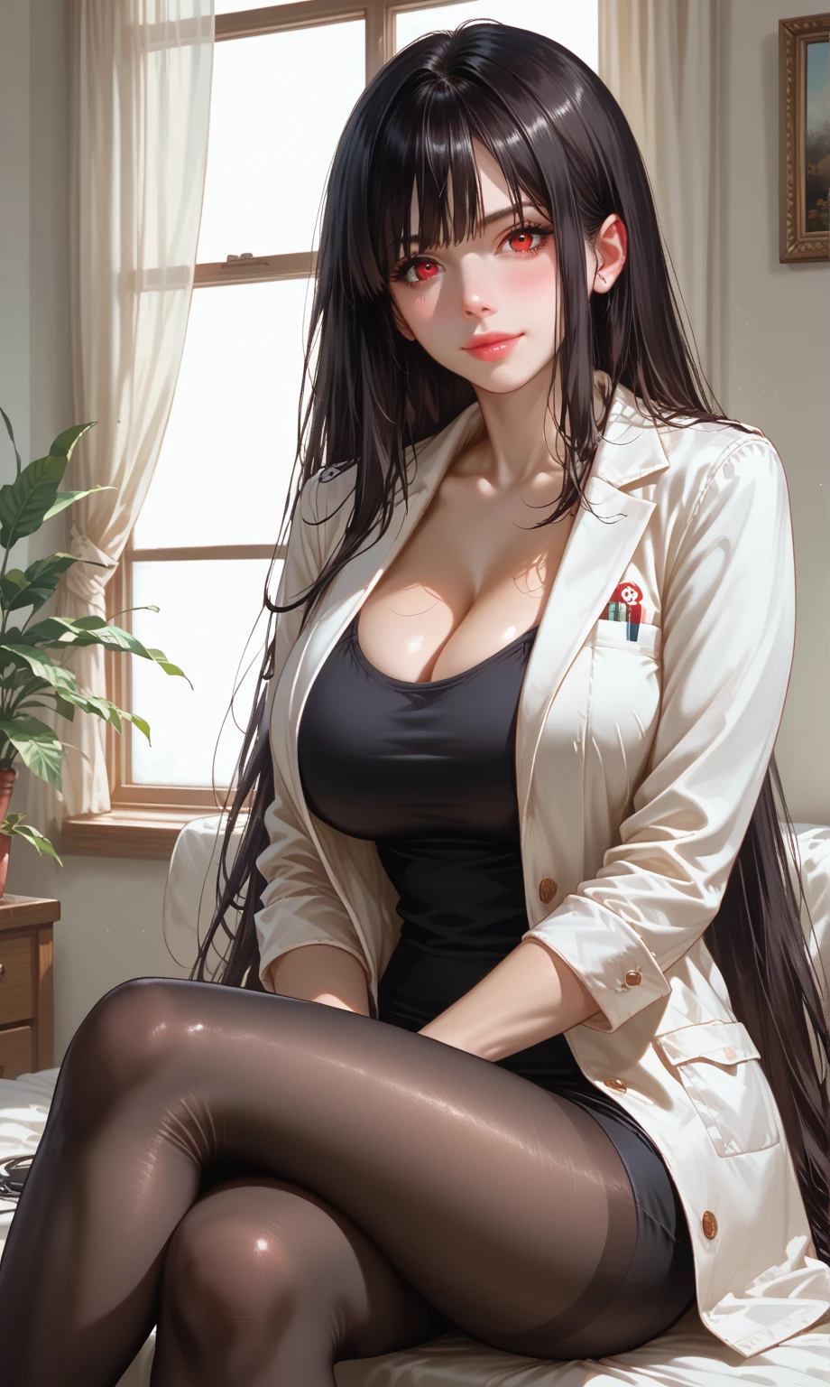 Sexy Korean,Beautuful Women,realisitic,8K,女の子1人,Fluffy clothes,Unbuttoned shirt