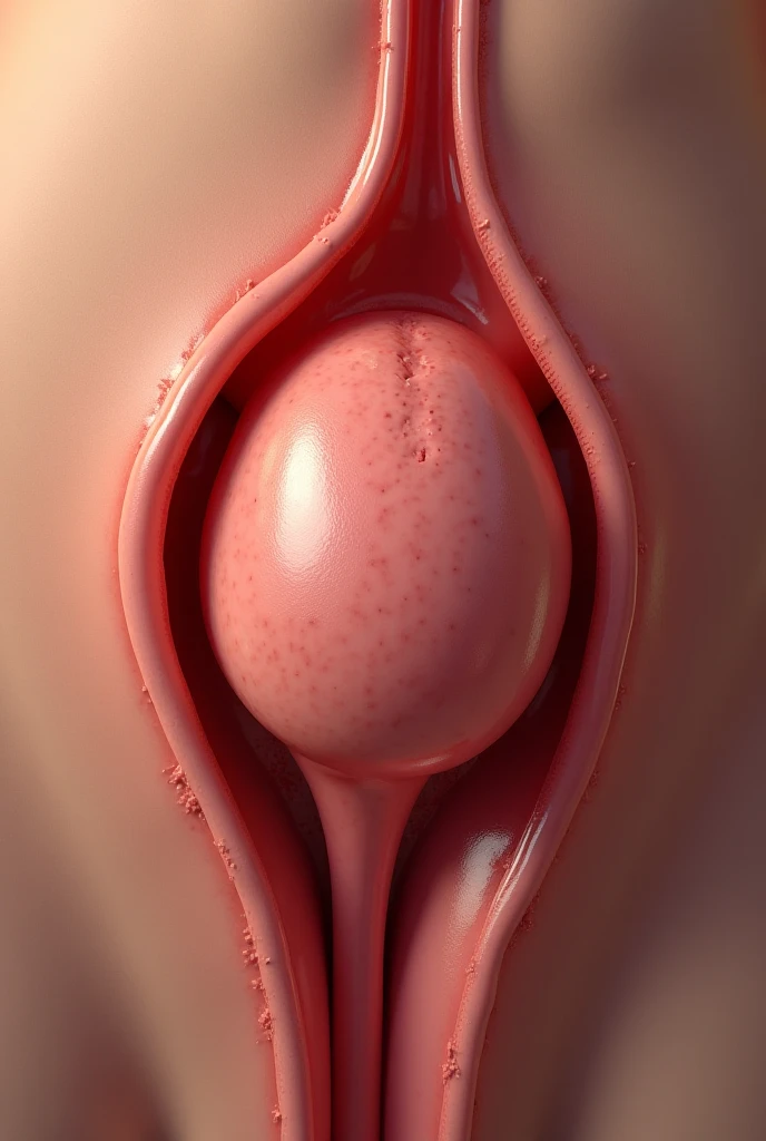 Interior of a vagina