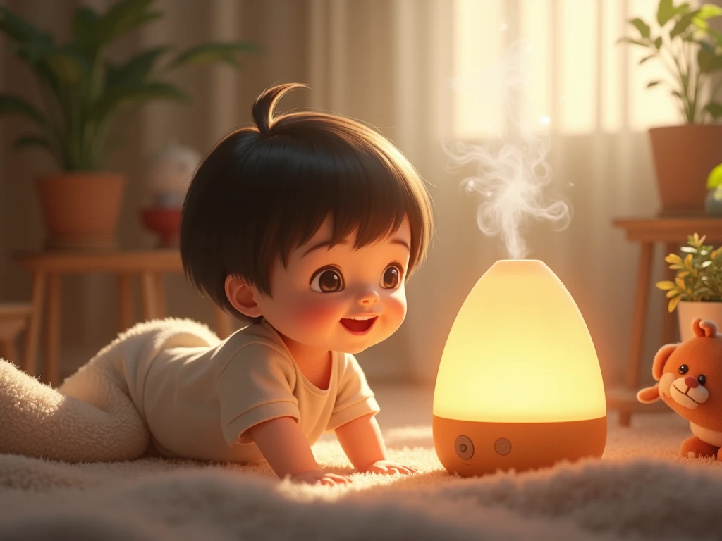 Baby Krishna ji Under of Split AC