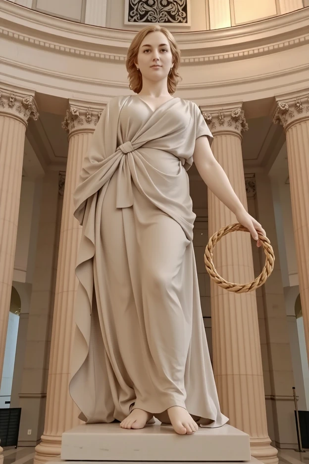 Sculpture in classical style, full of elegance and solemnity, paramount light, Graffiti, 64K, high detail