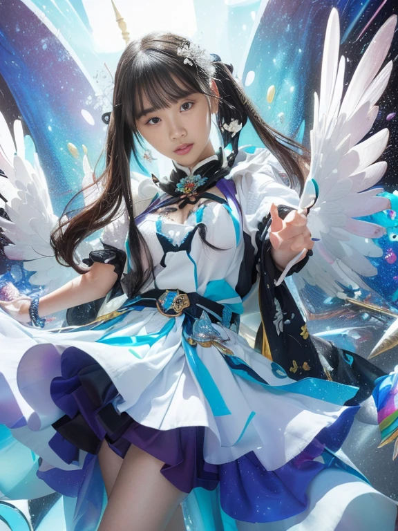 4,(((beautiful girl, Deep V,cleavage cutout,Shocked,Thin sling,open cloths,Pure and sexly,pointy breasts,(bitch virgin:1.5),Holographic Clothes:1.1,torpedo breasts,See-through clothing,torpedo breast,Pointed chest))),gyaru,High target_solve, clearly_image, Detailed background,curvy ,best quality, high resolution, 8k画质, Perfect dynamic composition, Charming pose,sexly,Shy,masterpiece, best quality, high resolution, 8k, HDR, raytracing, detailed shadows, beautiful girl, (hyperdetailed:1.15), 4
