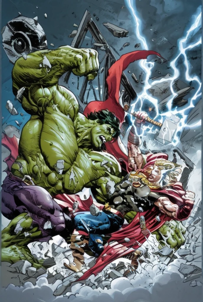 Hulk matando Thor --auto
