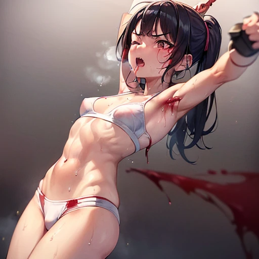 lying 、Desert Island Survival、Both eyes open、Rocky area、Sandy Beach、Ocean、Forest、Distress、、Nipples、y an oldDeepthroat、Oral sex、g dick、Pussy、Covd inMany large bruisel、Girl、Short、Younower school year、Baby Face、flat chest、Watery eye、Marks of being beaten、Violence、Scared、Bandage、Fashionable clothes、Dynamic Angle、masterpiece、best quality、ultra-detail、scar、My hair is messy、scream and ask for help、Your clothes are torn
