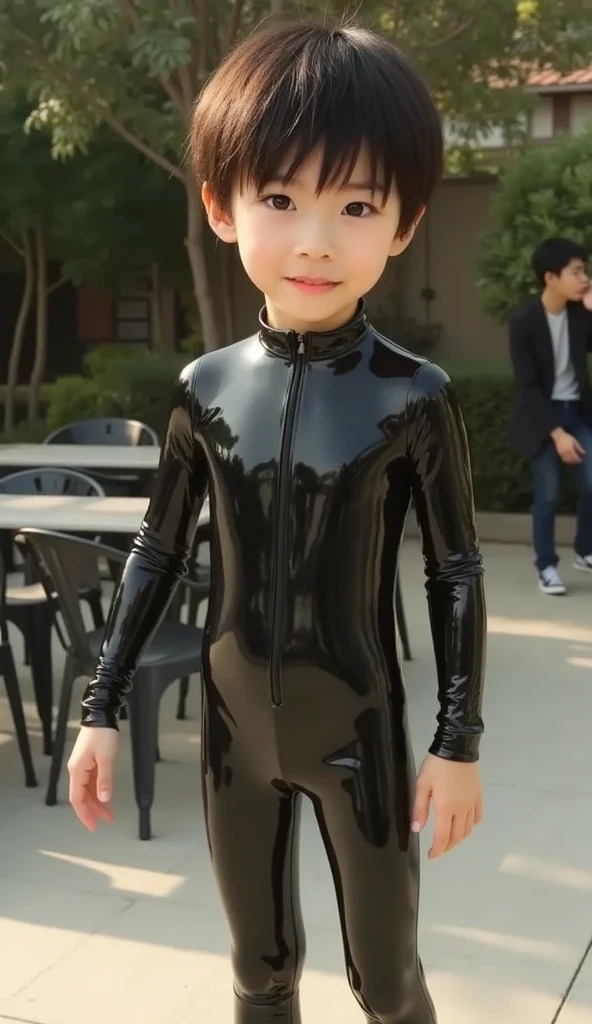 Little boy,boy,There is a tail,cute,Thin,struggle,Everlasting,Crystallization,Blue paint all over body,Blue feet,Blue hands,charming,boys,Full body portrait,smooth,Thin,Light blue gel coat,Wear only pants,outdoor,Small pants,outdoor,Standing,Thin的Little boy,Boys,shota