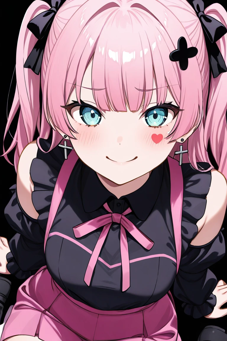 Young girl with pink hair, long twintail hairstyle, small bushy eyebrows, wearing gothic lolita clothes, lolicon (Zankuro) drawing style by zankuro artist, Zancrow style, image uploaded in R34, walking in the mall, flirty smile , suddenly having sex in public, ((doggy style sex)), ((public sex )) naked ass in the male crotch, old man , ((being raped by a decrepit old man in a dirty alley, ((male pov))