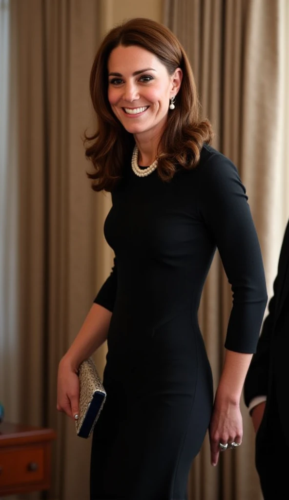 <lora:Rachel Zane:1.0> skswoman, rachel zane, 1girl, lawyer formal dress, closed mouth, depth of field, dress, lips, parted lips, realistic, smile, solo, solo focus, teeth