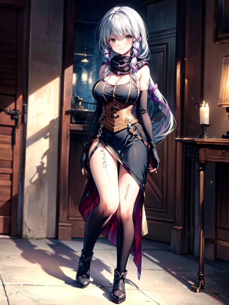tentacle suit, corruption, hentai, masterpieces, up scale, 16k, RPG game, nun, bitch tattoo, semen on body, blush, fuzzy face, perfect body shape, lewd, depression, open legs, showing off