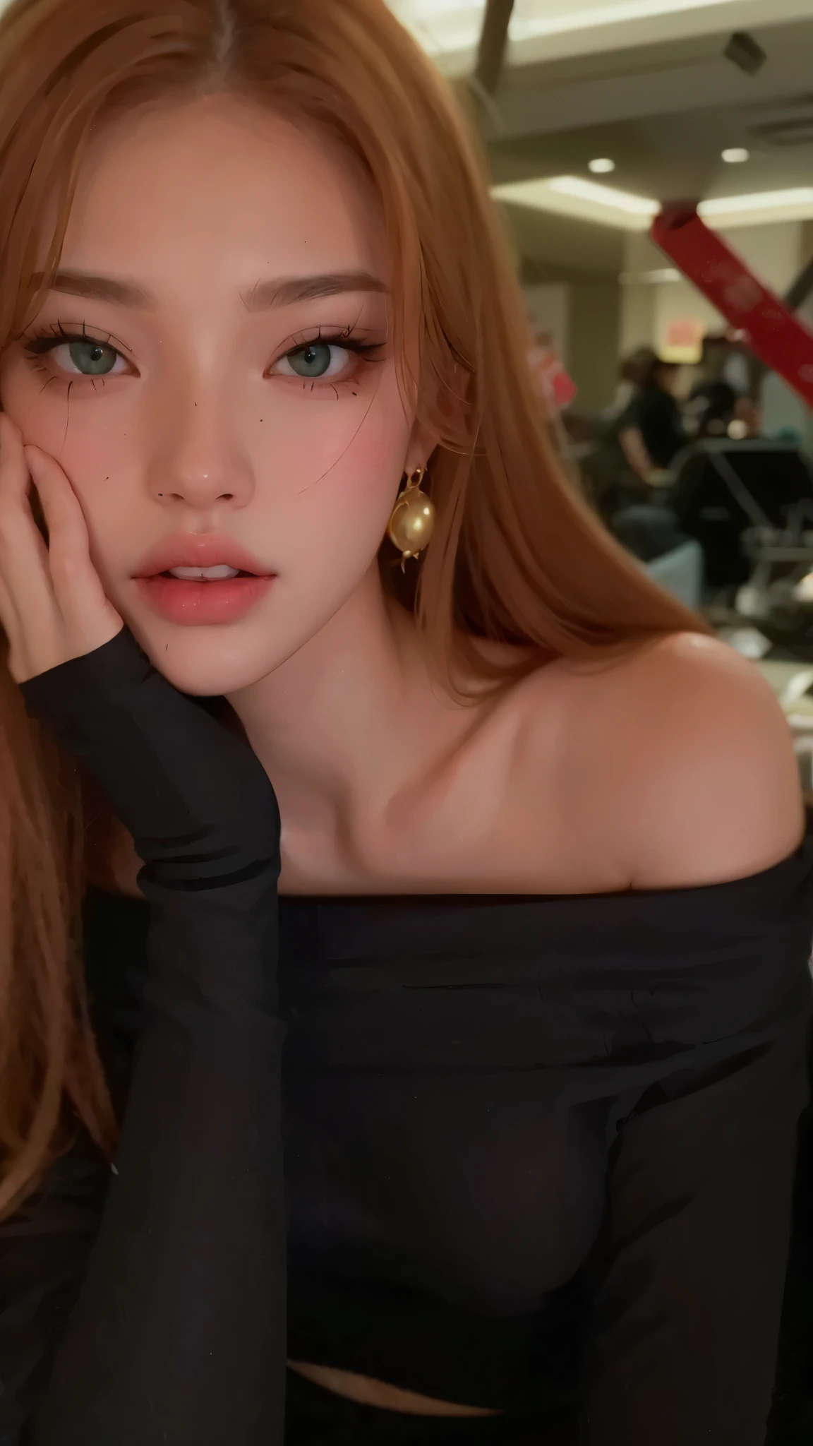 gorgeous woman, tall quality, perfection details, ultra 8K, perfectly rendered face, all her facial and body details are perfectly detailed, maximum quality, 8K, perfectly rendered details, ultra rendered photography for maximum and impeccable quality, wonderful and charming woman, perfect eyes, perfect lips, perfect nose, perfect hair, perfect skin, she is too wonderful, image with maximum ultra mega rendered quality at the height of perfection, each strand of her hair is perfectly wavy and detailed, she is wonderful, an 8K image rendered to the highest AI quality that human eyes have never witnessed such quality and beauty, the image has good saturation and coloring, vivid, super rendered, rendered skin, rendered hair, rendered nose, rendered lips, super rendered image to the highest and best possible quality