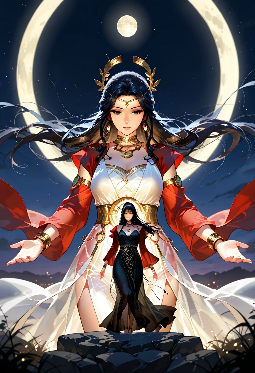 Majestic and awe-inspiring landscape
Dramatic lighting and atmospheric effects
Whirls of sword energy and dynamic motion
Sense of mystique and spiritual power
Traditional elements with a touch of fantasy
Symbolic representation of courage and determination
Intricate detailing of the sword and its design
Expression of grace and elegance in movements
Cultural and historical significance within the artwork
Fusion of realism with imaginative and mythical elements.Elaborate Hanfu or traditional warrior attire
Ornate designs and intricate embroidery
Symbolic colors representing different virtues or elements
Flowing robes that emphasize the character's movements
Tassels or accessories that showcase the character's status or expertise
Elegant sleeves and accessories that enhance the sense of grace and power
Traditional headpieces or hair styling that signify the character's role or identity
Incorporation of historical costume details from specific Chinese dynasties or periods
Use of traditional motifs or patterns that reflect the character's background or origin
Harmonious blend of costume design with the overall theme and atmosphere of the painting.