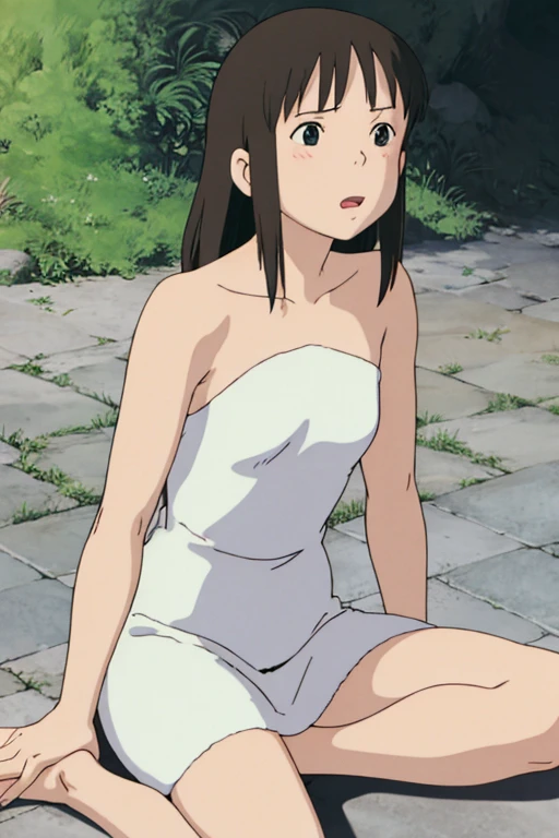 PMsun,1girl,looking at viewers,kneeling,
brown hair,
facepaint,
headband,
earrings,
tooth necklace,
crystal necklace,
sleeveless_shirt,
armband,
Lush forest, day,perfect lighting,Overgrown, sunlight, (((realistic white lace panties ))),,masterpiece,detailed skin,shiny skin,white skin,detailed eyes,glowing eyes,slender limbs, delicate curves, dainty hands,figure:0.8,, (perfect hands, perfect anatomy),