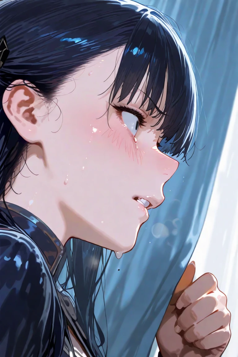 ((Best quality)), ((masterpiece)), (detailed), ((masterpiece)), ((high quality)), illya, tongue out, ((cum in mouth)), ((cum on face)), ((((big black cock on face)))), seductive look, half body, look at viewer, in the night club, sexy, erotic