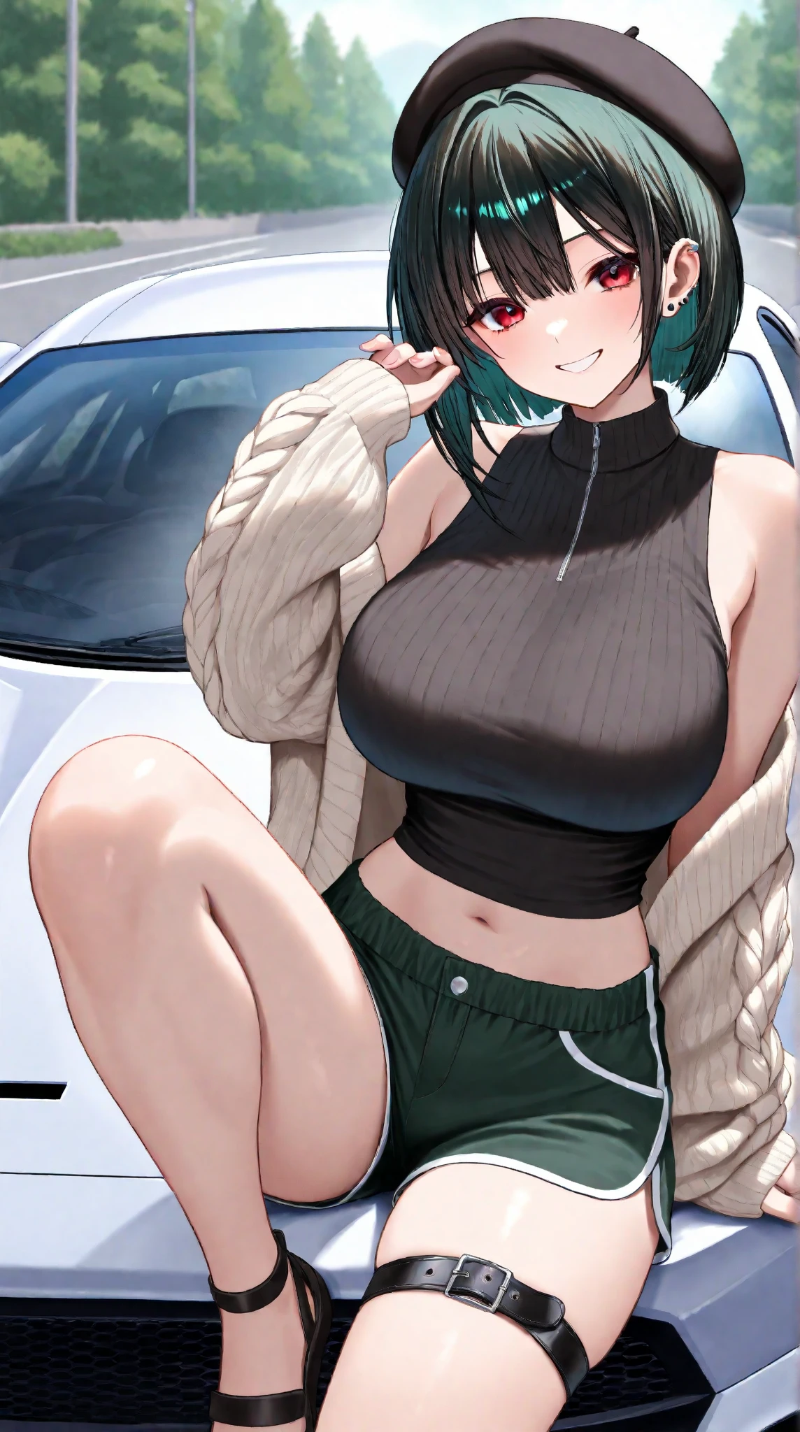 anime　anime　whole　Semi-short hair　Short Bob　Gray Hair　woman　Big Breasts　Gray Hair　Shorts　Black T-shirt　　anime 　whole body　　anime　whole body　smile　３３age　whole　anime画像　Black gloves　cool　　anime　グレーのShorts　　Big Breasts　anime　　anime　field　Black T-shirt　cool　anime　anime　anime　短くBlack gloves　cool　Mischievous　Evil Smile　Strong eyes　Mischievous　悪いsmile　I like cars　Aggressive　Green collar　悪いsmile　Strong eyes　I like cars　View here　　　Sit in the back seat and spread your legs　Naughty