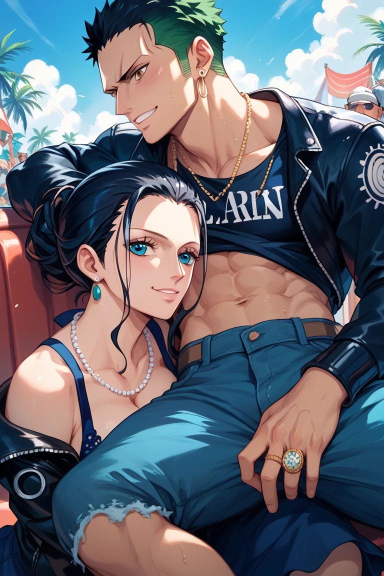 man and woman posing for a photograph together, barge and sakimichan, Ruan Jia and Artgerm, work in Guweiz style, Sakimichan and Frank Franzzeta, Artgerm and Ruan Jia, by Ni Yuanlu, Artgerm and Ben Lo, ot Fan Qi