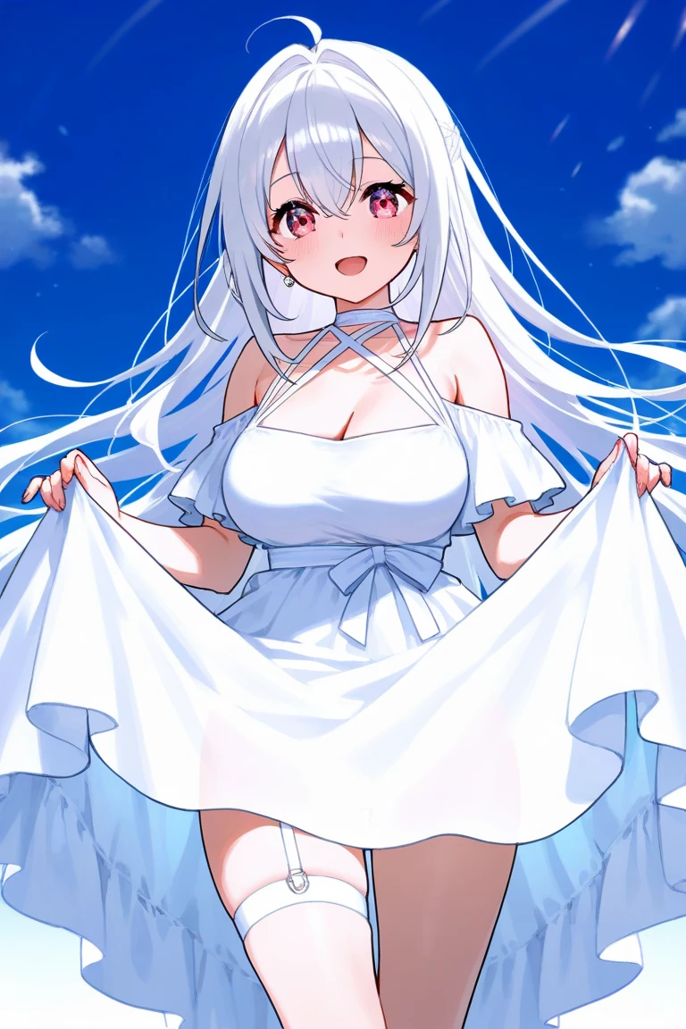 cover the selected part only, white sheet