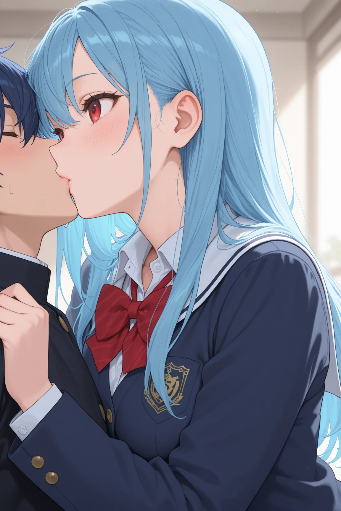 {{single picture}},(masutepiece, Best Quality, hight resolution, nffsw, Perfect Pixel, depth of fields, 4K), , Perfect body, , , (sex:1.6), , boy on top, (boy:1.8), Tio Plato, yellow eyes, aqua hair, long hair, two side up, , fake animal ears, (lab coat:1.1), black dress, pleated skirt
, , nsfw,(ecstasy:1.3) ,(slut:1.2),(vulgarity:1.3),(fucked silly:1.1),(steam:1.1),(wet:0.8),(trembling:0.8),(tears:0.7) ,(drooling:0.6),(sweat:0.8), wince,(orgasm:1.5), (French kiss:1.8), , nipples, (Fondle Her Breasts:1.6) , (hetero:2), large boob, bed room, (hardcore,sex:1.8),