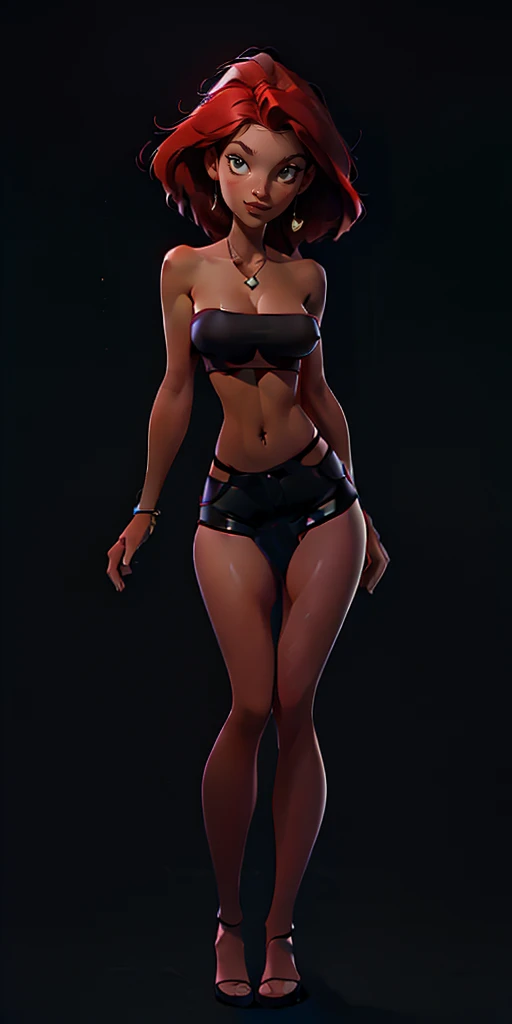 (nsfw), (silky dark skin), (shiny pink blonde hair), voluptuous body, poited breasts, (side breasts:1.3), (under breasts:1.3), areola, (erect puffy nipples:1.2), (puffy calmetoe:1.2), (pussy), pussy juice, BREAK, (ultra micro tiny tight bikini:1.3), (ultra lowleg tiny tight bottoms:1.2), BREAK, glossy lip, sweat, wet, steam, BREAK, full body, look at viewer, BREAK, UHD, retina, masterpiece, accurate, anatomically correct, textured skin, super detail, high details, high quality, award winning, best quality, highres, 1080P, HD, 4K, 8k,16k,