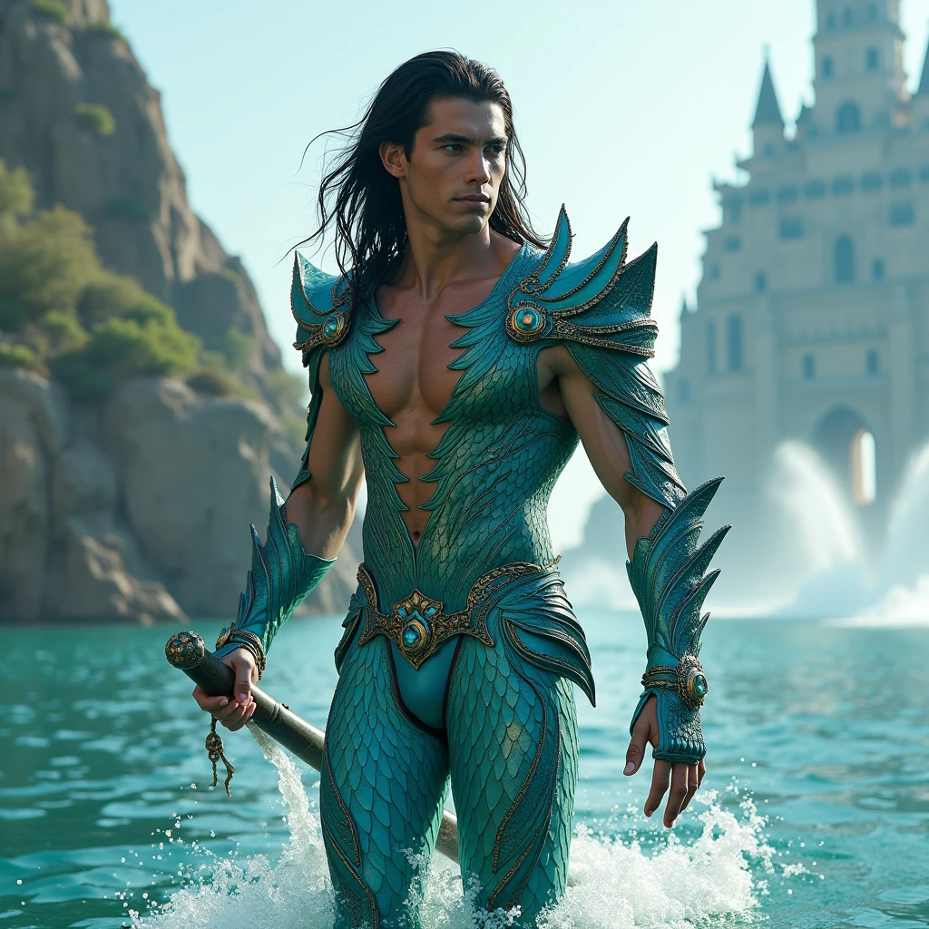 warrior merman