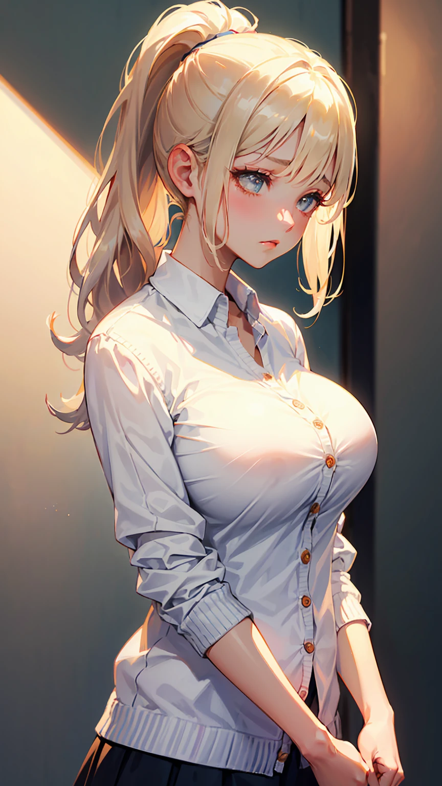 Girl,nipple showing on the blouse,