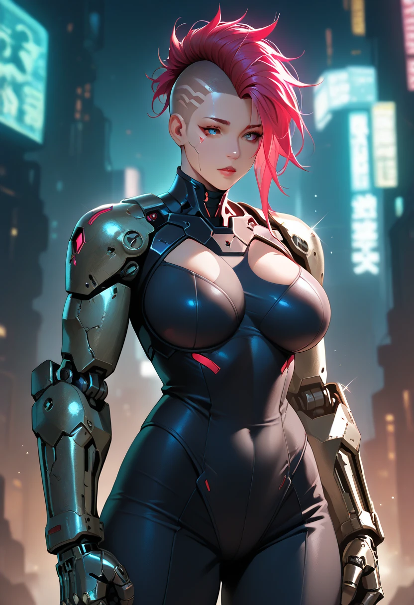 cute bunny girl,(((1girl))),((bunny girl with extremely cute and beautiful black hair)),(((bunny girl,anthro furry cute,bunny-girl,bunny ears,bunny ears on head,big bunny ears))),
(large breasts:1.4),saggy breasts,(((black hair:1.35,colored inner hair,ear breathing,short hair))),((heterochromia:1.5, (pink_eye and blue_eye))),intricate eyes,beautiful detailed eyes,symmetrical eyes,((fat)),(((lustrous skin:1.5,bright skin: 1.5,skin tanned,shiny skin,very shiny skin,shiny body,plastic glitter skin,exaggerated shiny skin,illuminated skin,wet legs))),(spider lower abdomen,narrow waist,wide hip,athletic body,inflated legs, thick thighs,detailed body,(detailed face)),
cute,slutty,seductive,erotic,(((nsfw))),
zettai ryouiki,((slingshot swimsuit black,wearing a slingshot swimsuit outfit:1.3,swimsuit type spacesuit,black armor swimsuit:1.3)),(((huge cleavage))),((wet clothes,intricate outfit,intricate clothes)),
(dynamic pose:1.0),solo focus,embarrassed,(centered,scale to fit dimensions,Rule of thirds),
cyberpunk city by the ocean at night, with bright neon signs and dark stormy clouds and puddles, scenery:1.25,nighttime, starry night, cosmos,Very dark night that makes the neon lights stand out, very bright neon lights,nighttime, starry night, cosmos,
highres, sharp focus, (ultra detailed, extremely detailed), (photorealistic artwork:1.37),(extremely detailed CG unity 8k wallpaper),((synthwave background theme)),(((vibrant colors))),(intricate background),(masterpiece),(best quality),
