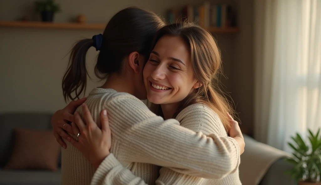 make a photo into a video of people hugging 