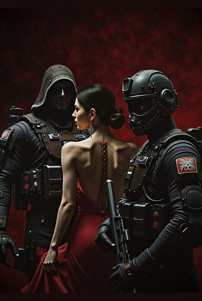 female body, hidden face, Soviet army uniform, red soviet star hat, (communist), (cleavage:1.3), (soviet star:1.2), battle, monochromatic, highly detailed,bloody, dirty, masterpiece, grim, dark, suspenseful, dramatic lighting, high budget Hollywood film, cinemascope, moody, epic, gorgeous, film grain<lora:jah:0.8>