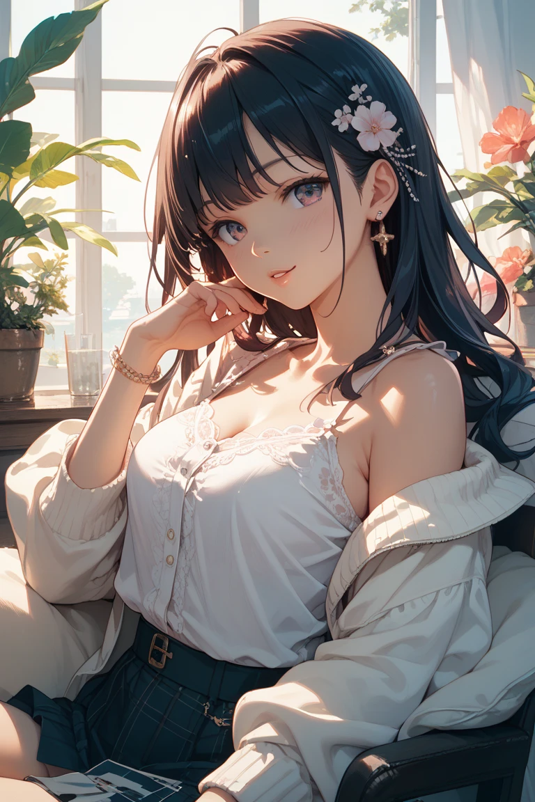 (masterpiece, best quality:1.2), 1girl, solo, 