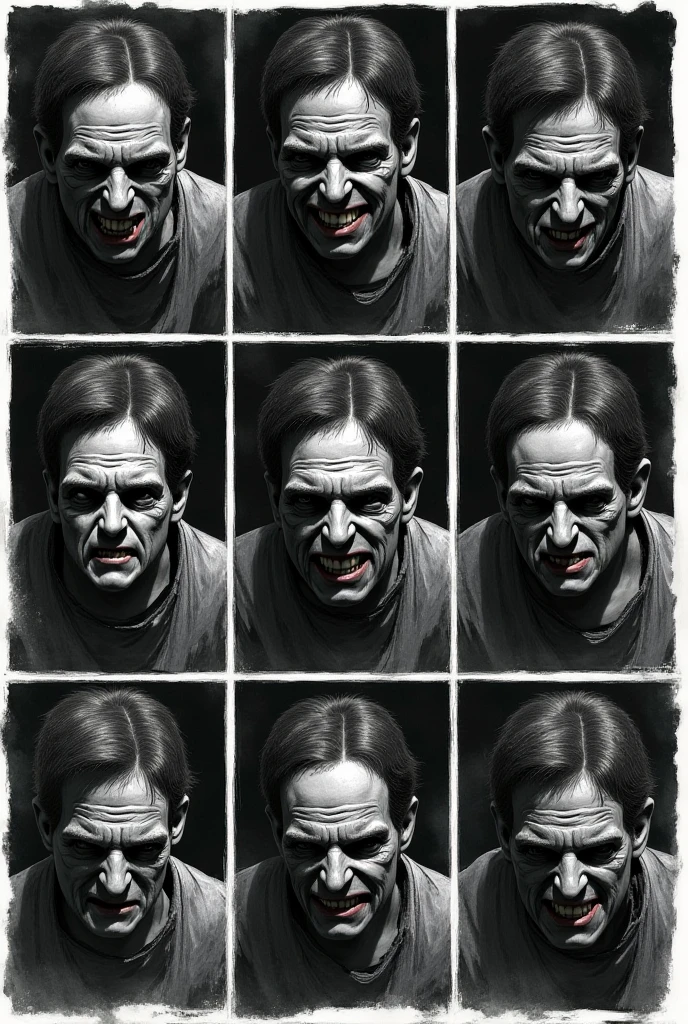 Impactful paint of portrait of Mary Shelley's Frankenstein. highly detailed, 8k, sharp, professional, clear, high contrast, high saturated, , vivid deep blacks, crystal clear
