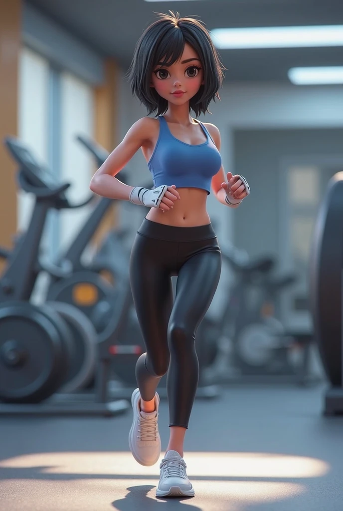 Poppy Prescott from despicable me 4 in leggings