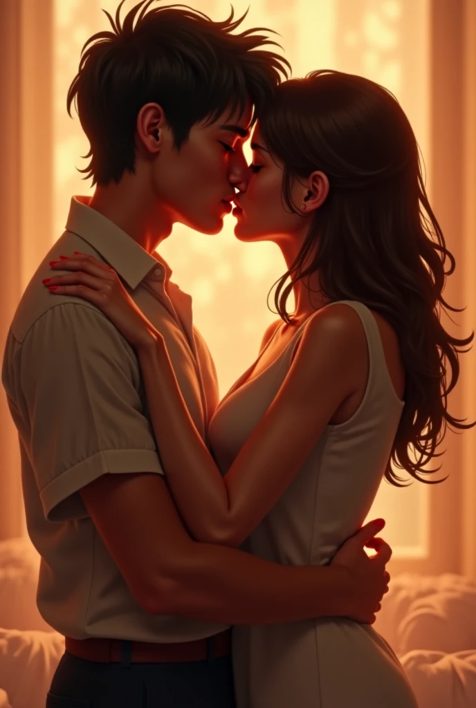 masterpiece, best quality, hentai doggystyle
1girl, 1boy,sex , ass grab, penis, cum in pussy, anus, spread anus,
(mature female:1.6),