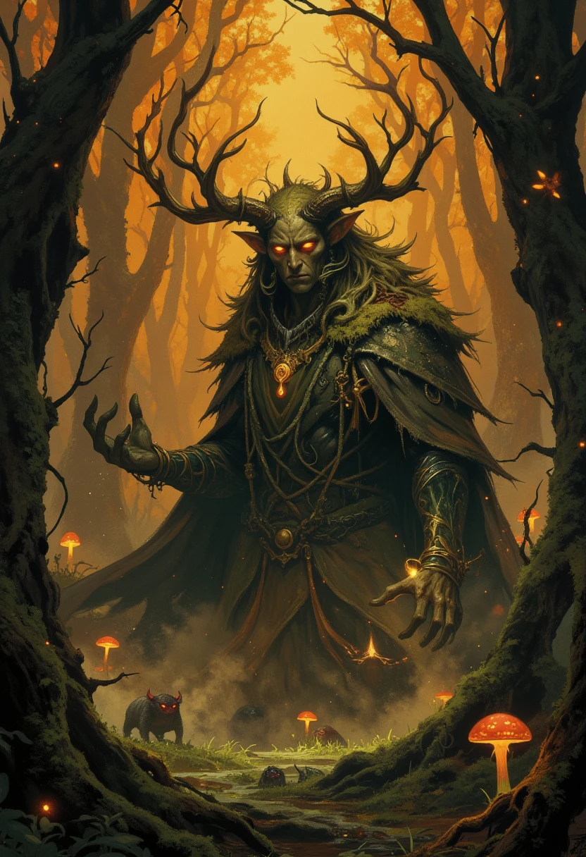 Druid, man, corrumpid, spectre behind --auto --s2