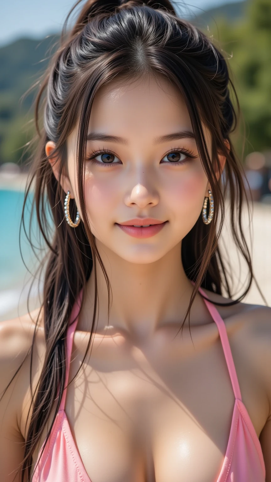 pink bikinis、Small bikini