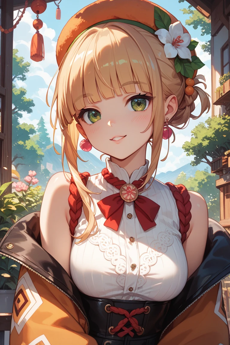 (perky chest:1.2), (pointed chest:1.2),(farmhouse entrance:1.3),(((Red Tunic:1.3))),(((apples and bread in the basket),Cute and beautiful girl,Cute round face,Cute smile,with blush cheeks,Red Lip,solo, looking at viewer, open mouth, have a cute glass of beergrass,black hair, dark green eyes, dress, bare shoulders,collarbone, sidelocks, hairband, earrings wih jewelry, indoors, off shoulder, sweater, arms behind back, plant, short hair with long locks, gild hairband, off-shoulder dress, sweater dress, off-shoulder sweater, black sweater, dark gord hair, big side hair, very long side hair,is rendered in (masterpiece: 1.2, best quality), with (ultra high resolution) and an exquisite (depth of field). ,(Bangs are see-through bangs),hair pin,hair adornments,detailed clothes features,Detailed hair features,detailed facial features,(Dynamic angles),(Dynamic and sexy poses),clothes that emphasize big breasts,Cinematic Light,(masutepiece,top-quality,Ultra-high resolution) ,(The 8k quality,Anatomically accurate facial structure,),(Sea Art 2 Mode:1.3),(Image Mode Ultra HD,)