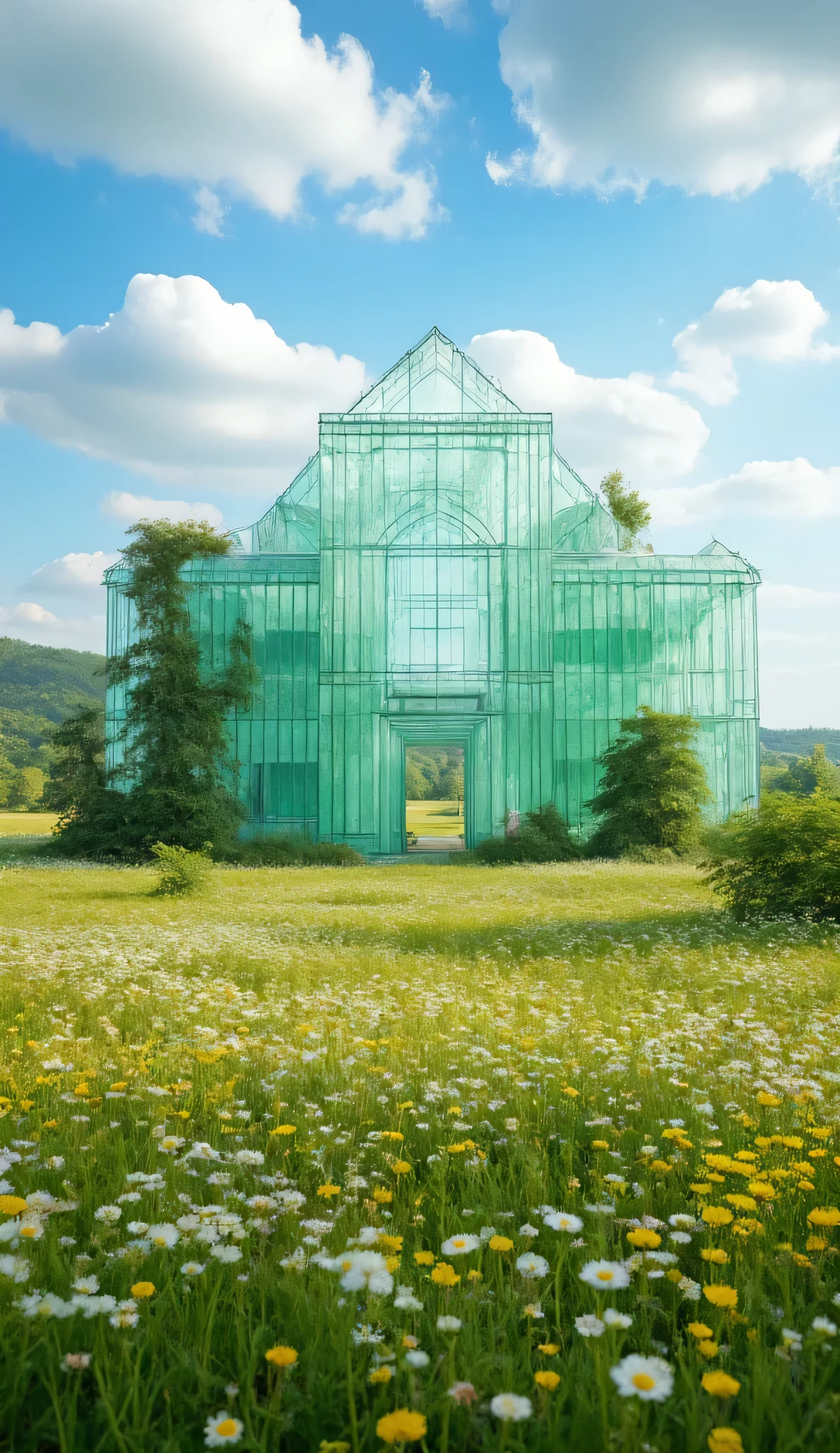  in high-definition images、I'm on a colorful prairie {x} Light Purple Clear Glass Castle Masterpiece、最良 High Quality DVD 、High Quality DVD 、high resolution CG Unity 8K 壁紙 、 古代のガラス城の遺跡  Scenery、Outdoors、English Prairie、Blue sky passing through 、 Remains of an English Glass Castle 、 From Above the Flower Field Ruins 、 Scenery、nature、 null, Award-Winning Photos, high resolution,I'm on a Colorful Prairie、 color difference, Photorealism , Highly Detailed Castle Ruins。