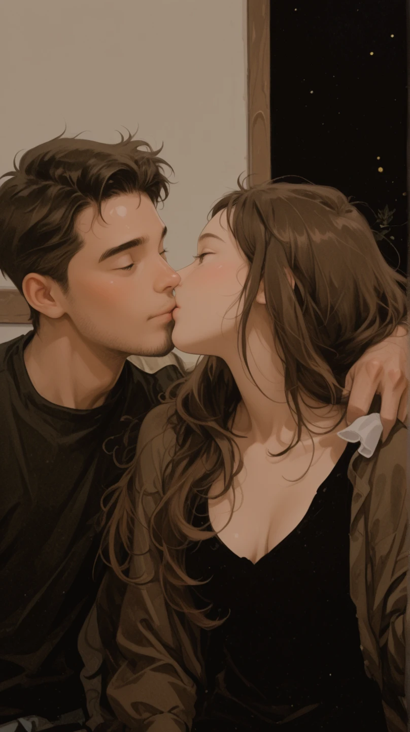 they are Big each other on the street, Big together cutely, kissing, Big together, couple Big, they are in love, Big each other, Big, The kiss, very very high quality picture, 😭🤮 💔, very very high quality, by Jacob van Utrecht, by Karl Volker, taken in 2 0 2 0