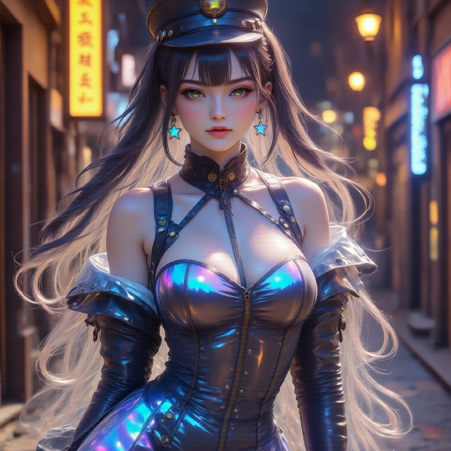 ((Best quality, 8k, Masterpiece :1.3)), pretty woman, 1girl, huge breasts :1.3, slender figure :1.1, firm abs, happy smile, dark brown hair, (pool, wet body, erotic clothes :1.1), ultra-detailed face, detailed lips, detailed eyes, double eyelid, (big breasts:1.8),
