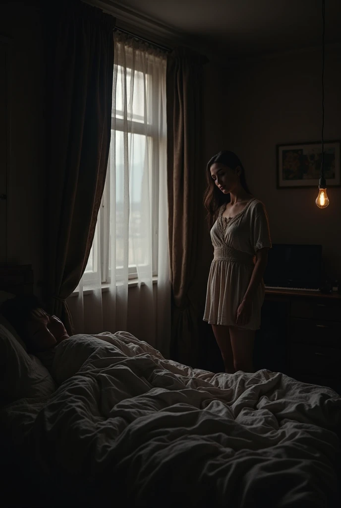 When the curtains call the time
Will we both go home alive?
It wasn't hard to realize
Love's the death of peace of mind