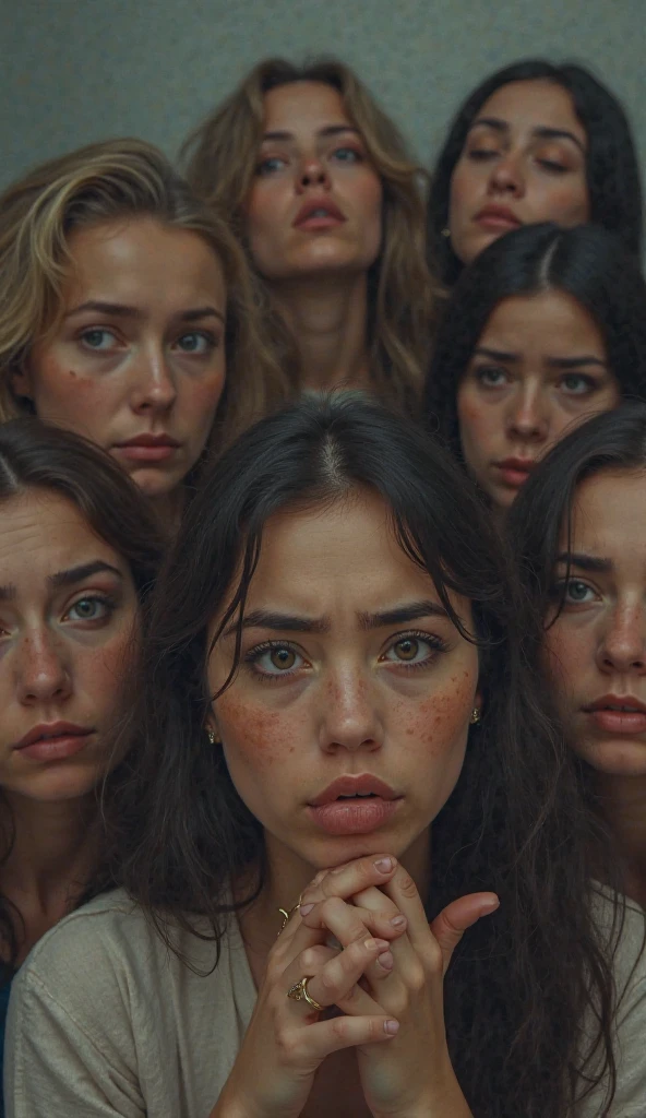 Several decapitated heads of beautiful women, on a table, in a public market, full of blood, blood flowing, ((eyes closed)), bleeding, photorealistic, 4K, Nikon, horror, public market, beautiful asian face