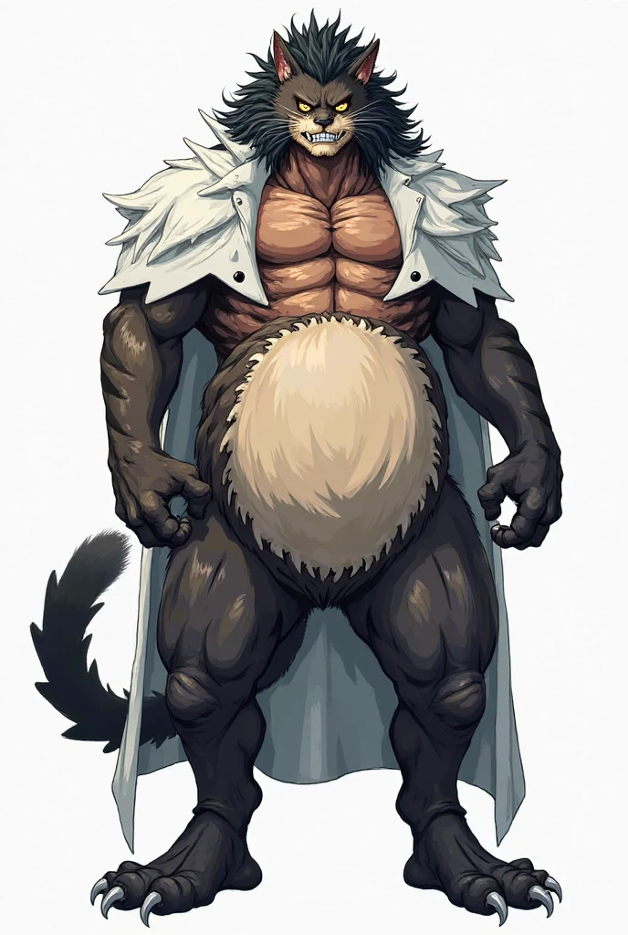 kisaragi (ginga), male, masculine, anthro body, half body, (muscular arms, muscular neck, muscular shoulders, muscular):1.5, heavyweight, paws, detailed, high quality, best resolution, solo, posing, standing, dog tail, by wfa, by taran fiddler, by echin:0.5, cel shaded, proud, majestic, detailed eyes, blue eyes, stern face, red speedos, belt