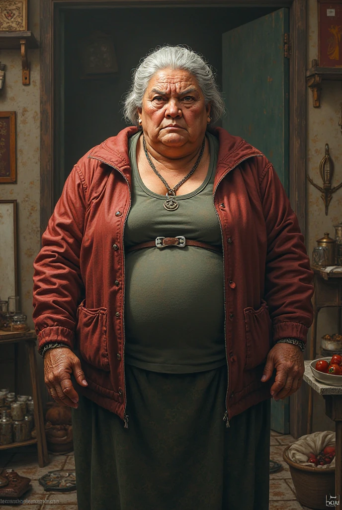 A big ass granny