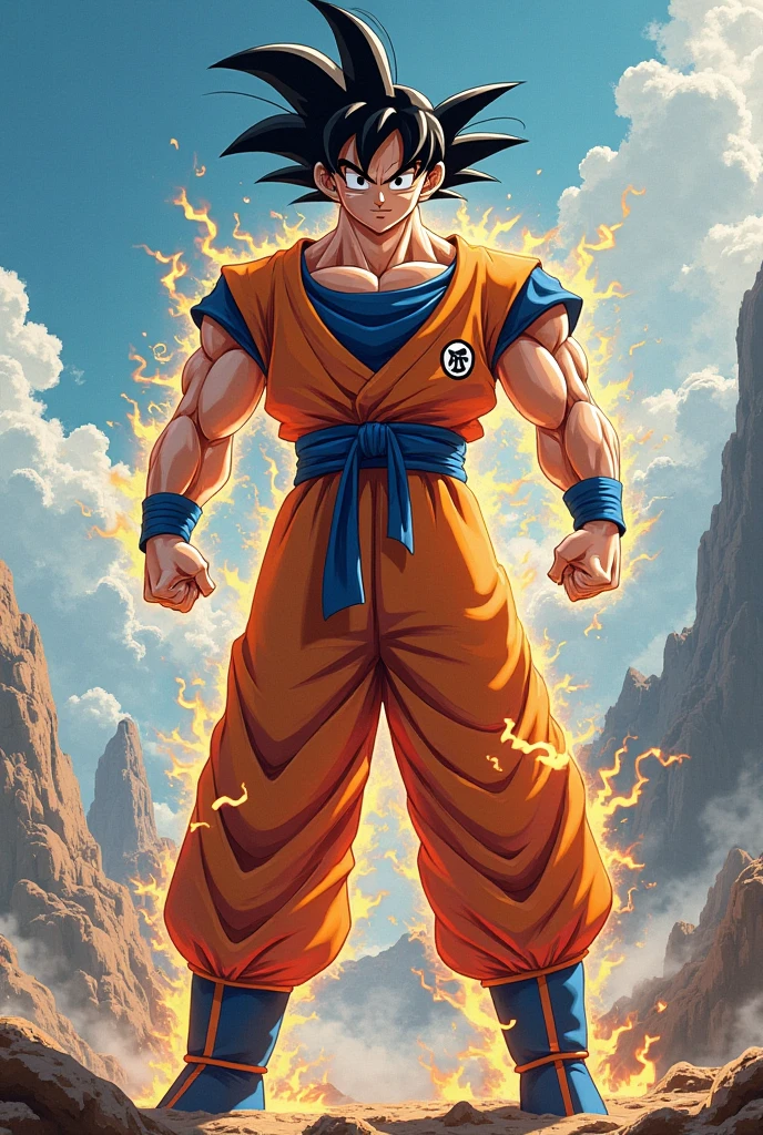 Superman fusion Son Goku (Dragon Ball): of superheroes facing cosmic challenges.