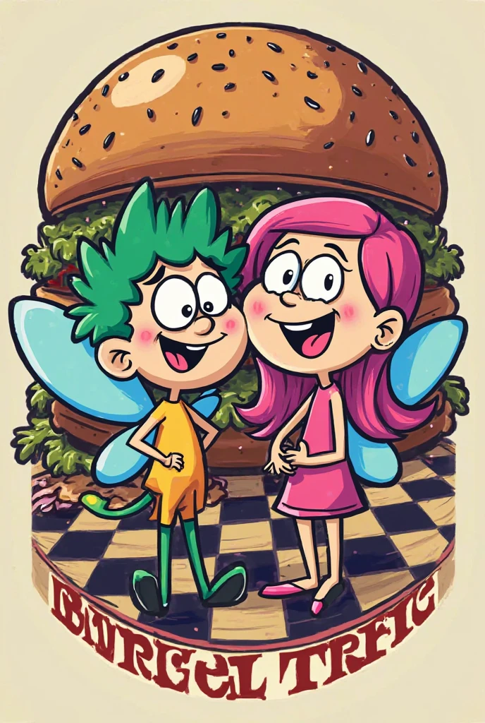 Coco Pommel is chasing Spike, Coco Pommel lovesick, Spike is scared, One girl, one boy, at the park, Coco Pommel and Spike Equestria Girls, Coco Pommel and Spike, cuerpo completo, high resolusion 