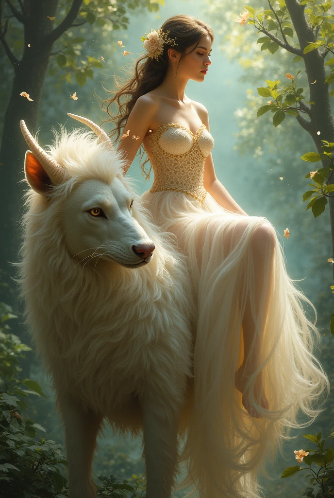 (girl:1.3),(nvinkpunk:1.2) (estilo snthwve:0.8) lobo, anthro, lightwave, sun sunset, intrincado, altamente detalhado,Pastel Art, Oil Paint, Color Grading, White Balance, Tonal Colors, 4k, HDR, Angelic, Essence, insanely detailed and intricate, hypermaximalist, elegant, ornate, hyper realistic, super detailed