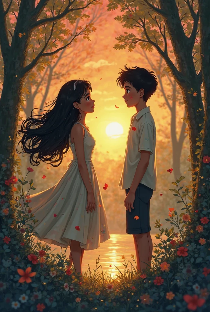 Krish and Elien had been inseparable since they were young children. They lived next door to each other and spent countless hours playing together, exploring the woods behind their houses, and dreaming about their future adventures.