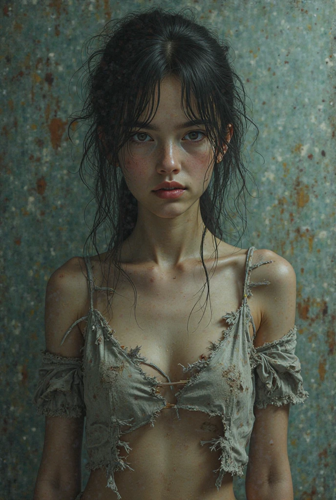 1girl with Mechanical Puppet,masterpiece, best quality, high quality, extremely detailed 8k CG unit wallpaper, award-winning photography, Bokeh, depth of field, HDR, flower, chromatic aberration, photorealistic, extremely detailed, trend in artstation, trend in CGsociety, intricate, High detail, dramatic,