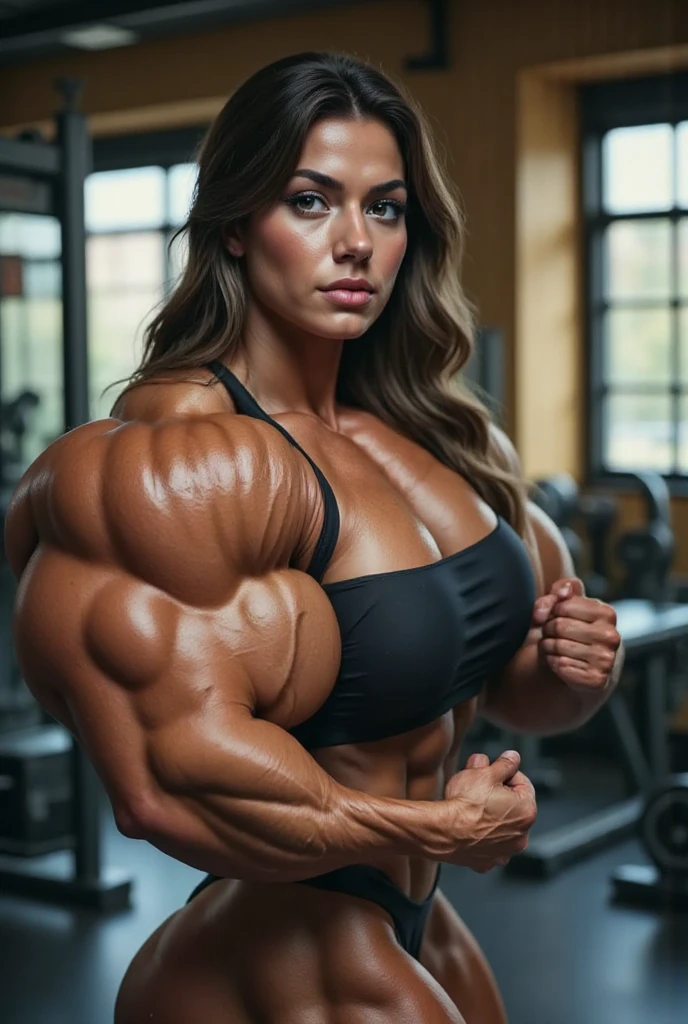 (2 girls body builders:1.6), ((masterpiece)), best quality, ultra-detailed:1.7, finely detail, high resolution:1.6, perfect dynamic composition, beautiful detailed faces:1.77, blonde babes:1.88, perfect red lipstick, perfect makeup:1.8, short denim bikini , large breasts:1.4, lovely look:1.7, gorgeous face:1.6, defined muscles:1.4, beautiful faces:1.8, alessandra ambrossio, izabel goulart, Kate Upton, Gigi Hadid, candice swanpoel ,popped out dense veins on muscles:1.8, hyper detailed picture:1.4, 8k resolution: 1.7, flex muscles:1.3, hyper muscular body shape:1.42, photorealistic:1.5, realistic:1.6, face masterpiece:1.74, good and professional lighting on picture:1.38, Ukrainian-Moroccan muscle beauty goddess, masterpiece 22 years old Ariana Grande and Jennifer Lopez as bodybuilders, extremely high resolution, hyper feminine beauty , hyper realistic texture , extra large , hyper muscularity, hyper vascularity, ass of titanium, muscles of steel, ripped body shape, ripped sexy ass with bikini, muscular ass , topless, kissing, good face details, hyper face detailing, doing sex, super romantic moment, hyper romantic, romantic kiss, nude females, perfect symmetrical face, sexy french kiss with tongues, serious muscle posing, exaggerated muscular body, extremely shredded, flexing and posing muscles as bodybuilder, exaggerated veins on biceps