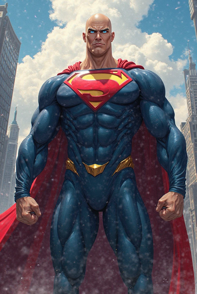 Create a Superman with a Fusion with Saitama