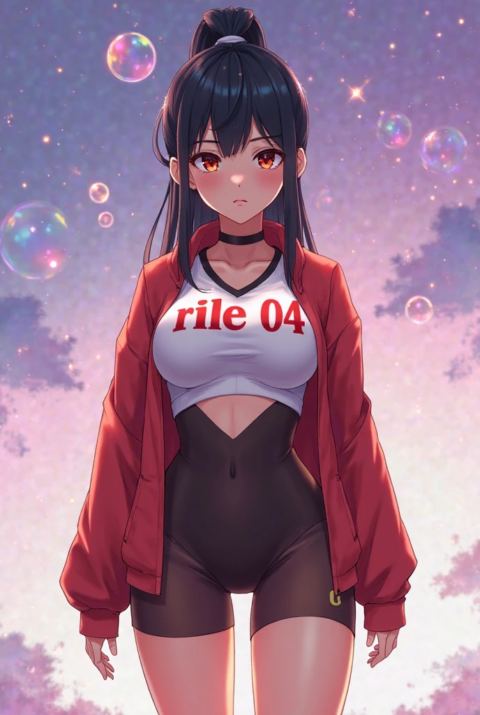 best quality, afterglow, 4k, ((masterpiece)), extremely detailed, 8k, trending on ArtStation, Intricate, High Detail, Sharp focus, ckundies <lora:ckundies:0.9>, 1girl, underwear, solo, panties, breasts, thighs, navel, sports bra, black panties, clothes writing