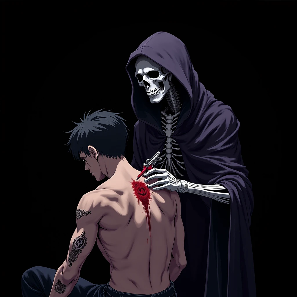 Men in the tomb kill headless zombies wearing ancient armor