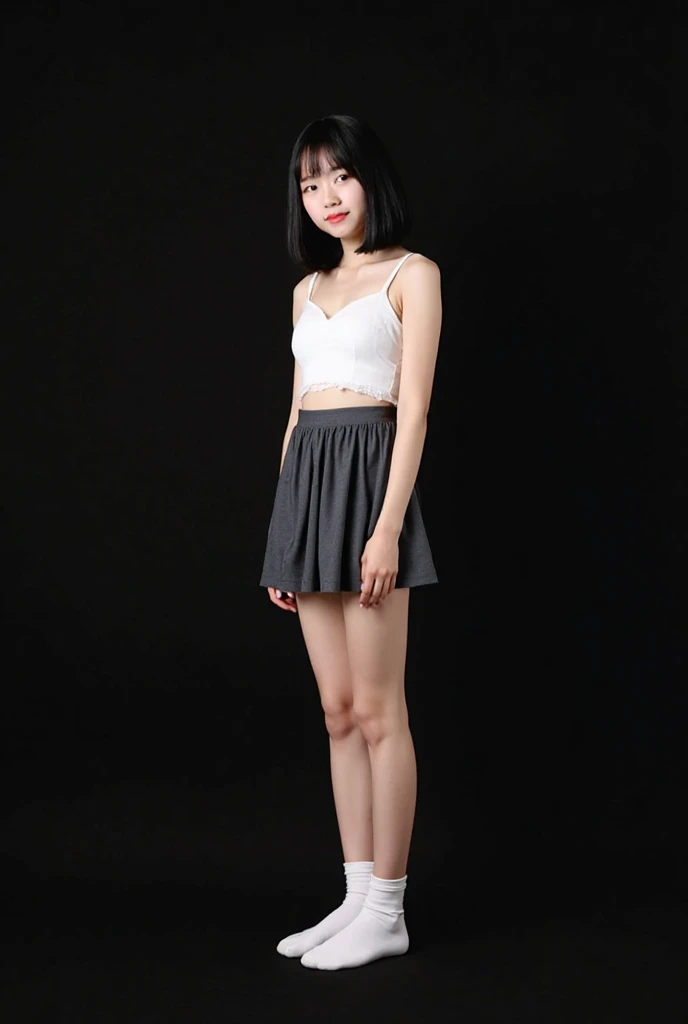 (masterpiece:1.3), (8 thousand, realistic, RAW photos, best quality: 1.4), (1 woman),(sheer silk blouse), (short skirt), (양 다리에 짙은색 realistic 팬티 스타킹 신고), (wearing Very sexy transparent Ultra-realistic thighhighs), (Stockings on both legs), (Stockings on both legs), (Wearing high heels on both feet), (Wearing high heels on both feet), (Wearing high heels on both feet), (very sexy), (full body shot), (Beautiful makeover), (realistic 얼굴), (beautiful body) , (very beautiful face), (long eyelashes), (double eyelid), (beautiful eyes), (big bust) , (Strong body through exercise), (beautiful abs), (Beautiful heaps), (tall), (really beautiful body), (realistic face), (black hair. parted, long hair:1.3), (아름다운 parted스타일), (realistic eyes), (delicate eyes), (realistic skin), (beautiful skin), (absurd), (attractive), (ultra high resolution), (extremely realistic), (very detailed), (golden ratio), (realistic 길고 아름다운 두 다리), (realistic and beautiful arms), (necklace), (earring),(beautiful nails manicure), (So beautiful and sexy)