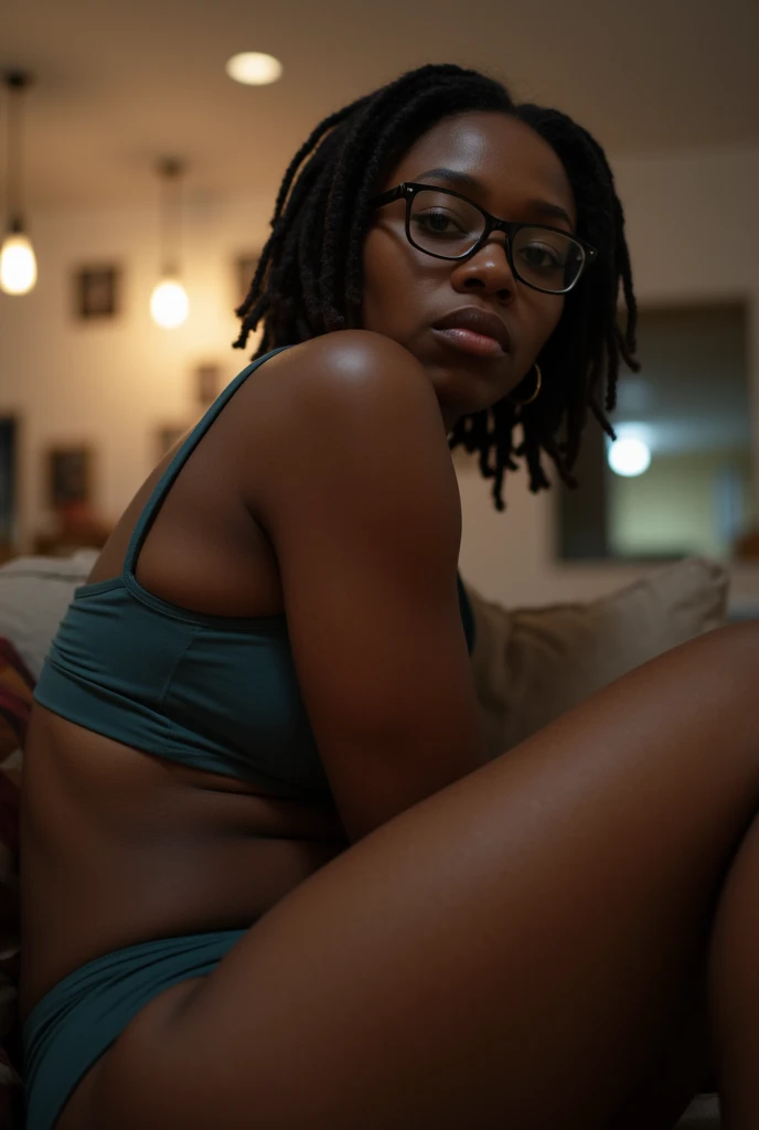 1个Giant Breast,black American Girl，thick,bigg butt, beautidful eyes，ebony faced，The lips are slightly open，Full, symmetrical breasts，Convex buttocks，Skinny sports shirt，White skinny yoga pants，Camel toes，The lines between the thighs are detailed，White sneakers，black color hair，High ponytail，obi strip，Tattooed with，running track，parks,lakes，Close-up of chest，Buttocks close up， HDR（HighDynamicRange）， Ray traching， NVIDIA RTX， Hyper-Resolution， Unreal 5， sub surface scattering， PBR textures， Post-processing， Anisotropic filtering， depth of fields ，Maximum clarity and sharpness， Many-Layer Textures， Albedo e mapas Speculares， Surface Coloring， Accurate simulation of light-material interactions， rendering by octane， twotonelighting， Low ISO， White balance， trichotomy， largeaperture， 8K RAW， High-Efficiency Sub-Pixel， sub-pixel convolution， （Luminous Particle：1.4）， {{tmasterpiece， best qualtiy， extremaly detailed cg， Unity 8k壁纸， 3D， cinmatic lighting， lens flare glow}},Ugandan 